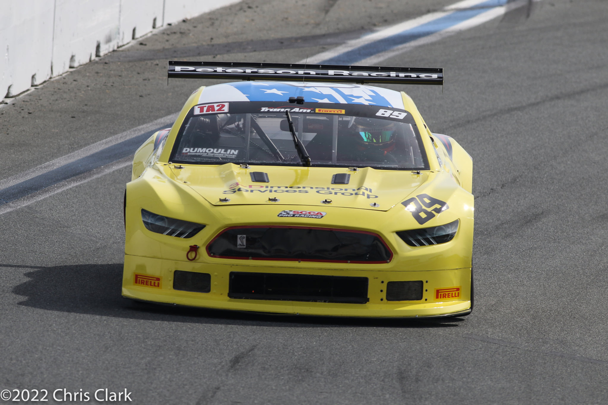 AN EVENTFUL END TO THE RACE FOR LOUIS-PHILIPPE DUMOULIN IN THE TRANS AM SERIES